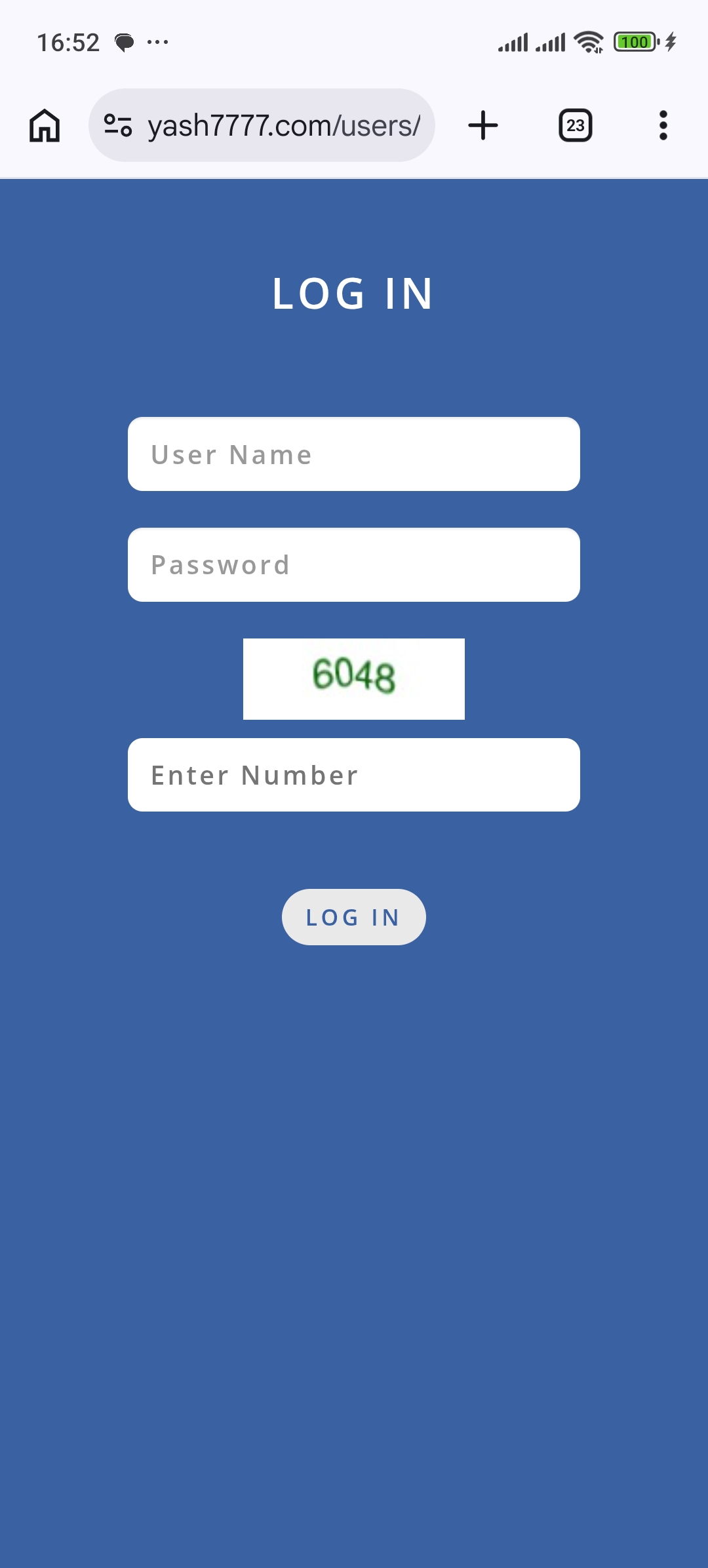 Yash1010 Platform Screenshot